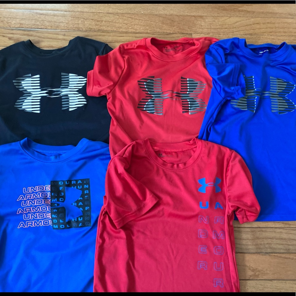 Boys Under Armour T-shirt Bundle